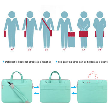 13-13.3 inch Laptop Shoulder Bag Sleeve Case for Old Macbook Pro/Air